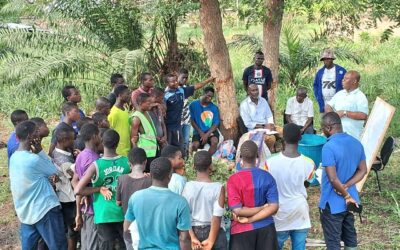 Séance de formation en agroecologie